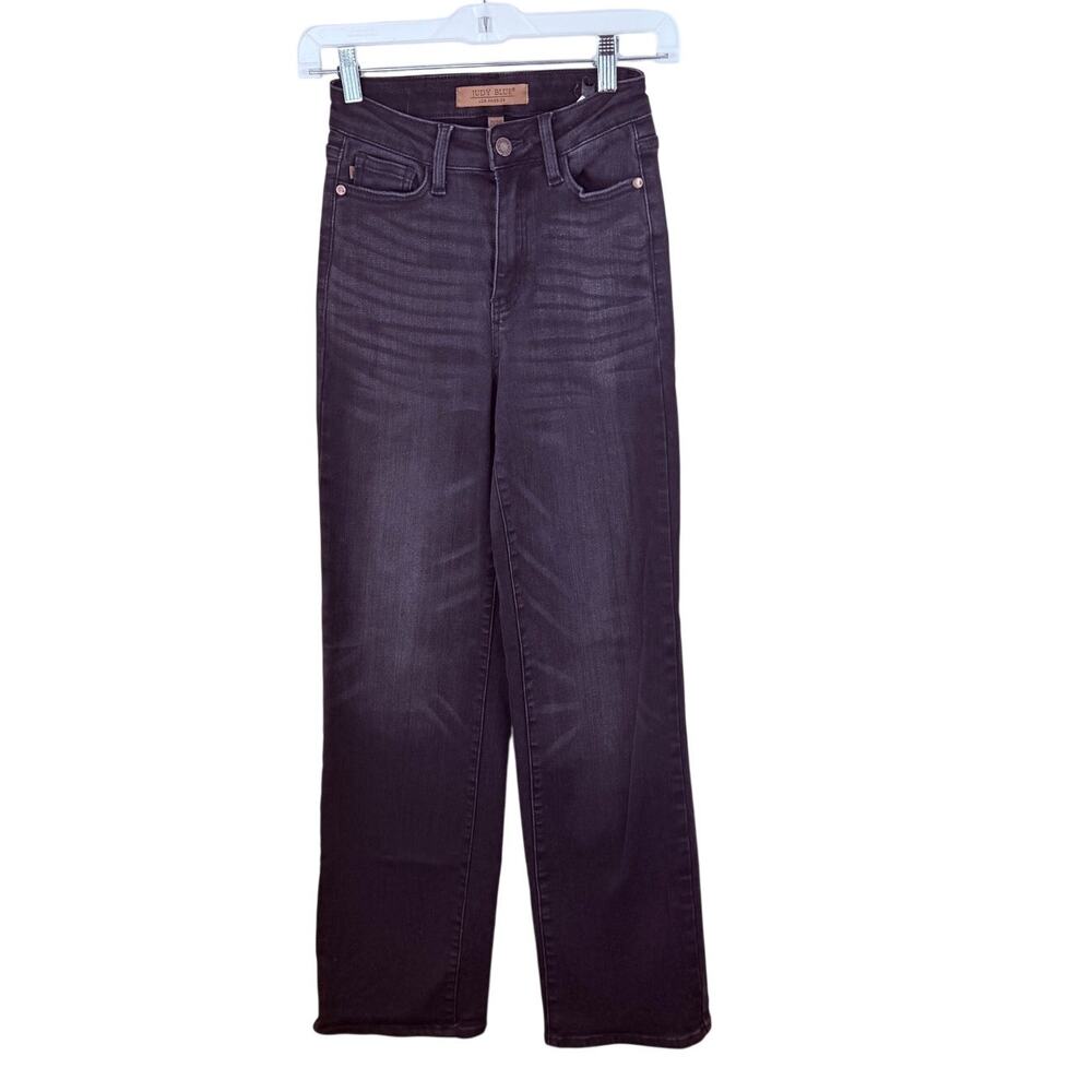 Judy Blue Women's Black Straight Fit Jeans Size 0 / 24